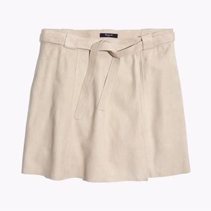 Madewell Suede Skirt